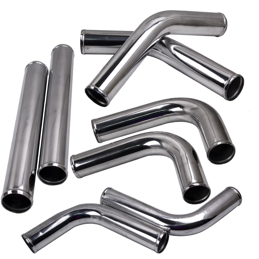 Kit De Tuyau Intercooler En Aluminium U-Shape – Tailles 2, 2.25, 2.5, 3, 3.15 Pouces, Avec Colliers T