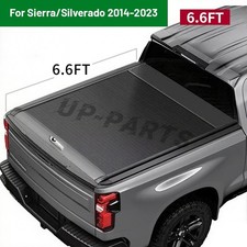 6.6ft Hard Tonneau Cover Truck Bed Fits 14-2023 Chevy Silverado Gmc Sierra 1500
