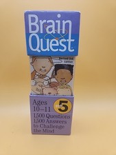 Brain Quest Grade 5, rev 3rd edition: 1,500 Questions and Answers to - GOOD