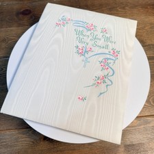 Vintage CR Gibson Baby Memory Book When You Were Small Catholic Unisex 1959