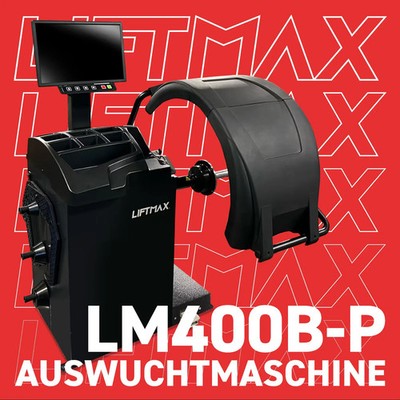 LIFTMAX LM400B-P Wuchtmaschine Auswuchtmaschine Laser Pneumatik 230V NEU
