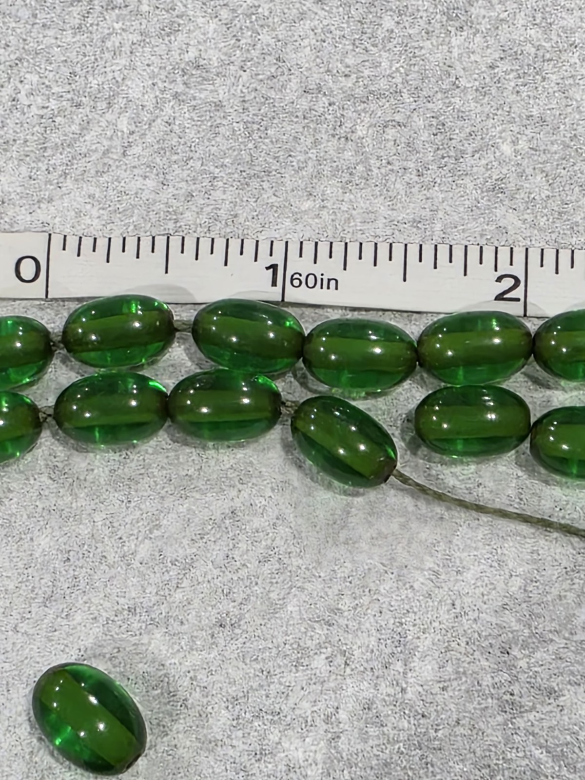 Emerald Green Clear Translucent Tested Bakelite P… - image 12