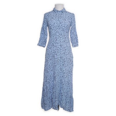 YAS, Kleid, Größe: XS, Blau/Mehrfarbig, Blumen, Damen #zXE