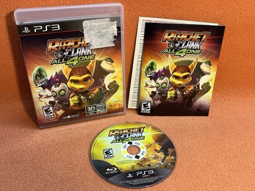 Ratchet & Clank All 4 One Sony PlayStation 3 PS3 Game Complete!