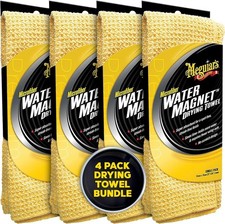 Meguiars Microfiber Drying Towel Scratch-free Water Absorbent 4 Pack