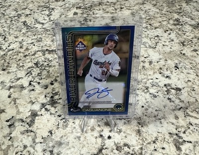 2025 Topps Pro Debut - Jac Caglianone #PD-89 Blue Foil Autographs /150 (AU, RC)