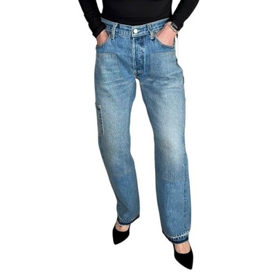 REDONE LEVIS Relaxed Workwear Jean Women's Size 27 NWT Utility Remade USA