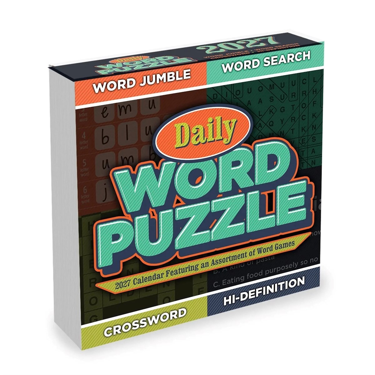 Daily Word Puzzle Desk Calendar 2027 - Image 2