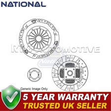 National Clutch Kit Fits VW Polo Seat Ibiza Skoda Fabia Roomster 1.2 TDi