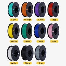 [Buy 10 Pay 6] 3D Printing PETG Silk Matte PLA 1.75mm Filament Spools Mixcolors