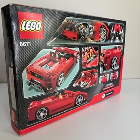 Lego Ferrari 430 Spider 1:17 8671 Racers Brand New Sealed Set 559 Pieces Vintage