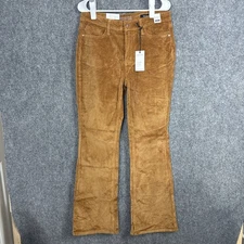 Judy Blue Pants Womens Size  Brown Camel Corduroy Whisky River Bootcut