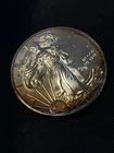 2011 American Silver Eagle Bullion No Mint Mark Toning Tone 1 Oz Liberty Dollar