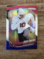 2025 Panini Prizm Josh Sweat #4 Red White & Blue Prizm