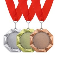 3 StüCk Auszeichnungsmedaillen, 1., 2. Und 3. Platz Medaillen, 3 Zoll Multicolor