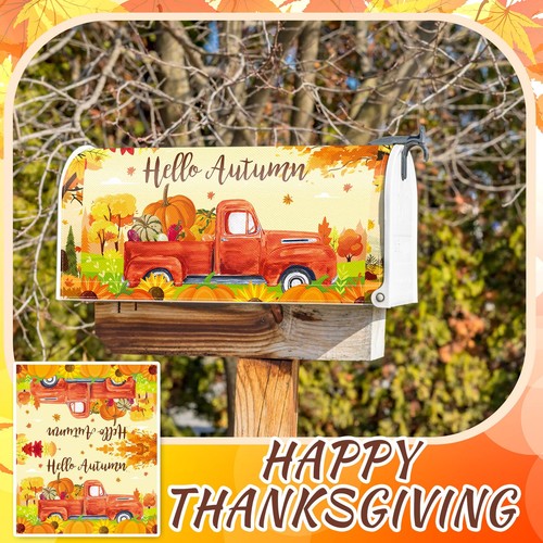 12 Pcs Magnetic Seasonal Mailbox Covers Standard Size 18 x 21 Inch Patriotic ... - 第 4/7 張圖片
