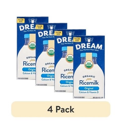 Organic Original Rice Milk Drink 64 Fl Oz 4 Pack