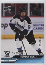 2024 Upper Deck PWHL 1st Edition Deluxe 215/250 Victoria Bach #32 qx6