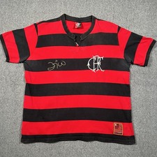 CR Flamengo Braziline Y2K Retro Soccer Football Jersey #10 Mens Large