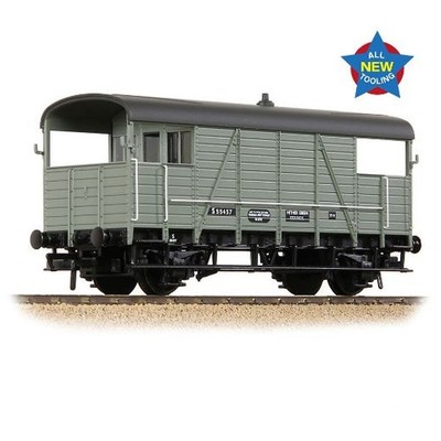 Bachmann 38-917 SE & CR 25T Tanzsaal Brake Van BR grau frühe Spurweite OO
