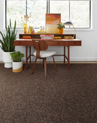  Best Price ️ FLOR Industrious Carpet Tiles 19.69''x19.69'', Mahogany (12 Pack)