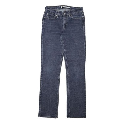 LEVI'S Damen Regular Fit Denim Jeans dunkelblau W27 L30 Classic Baumwollmischung Reißverschluss
