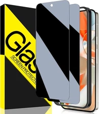 2-Pack Privacy Tempered Glass Screen Protector For Google Pixel 10 Pro XL