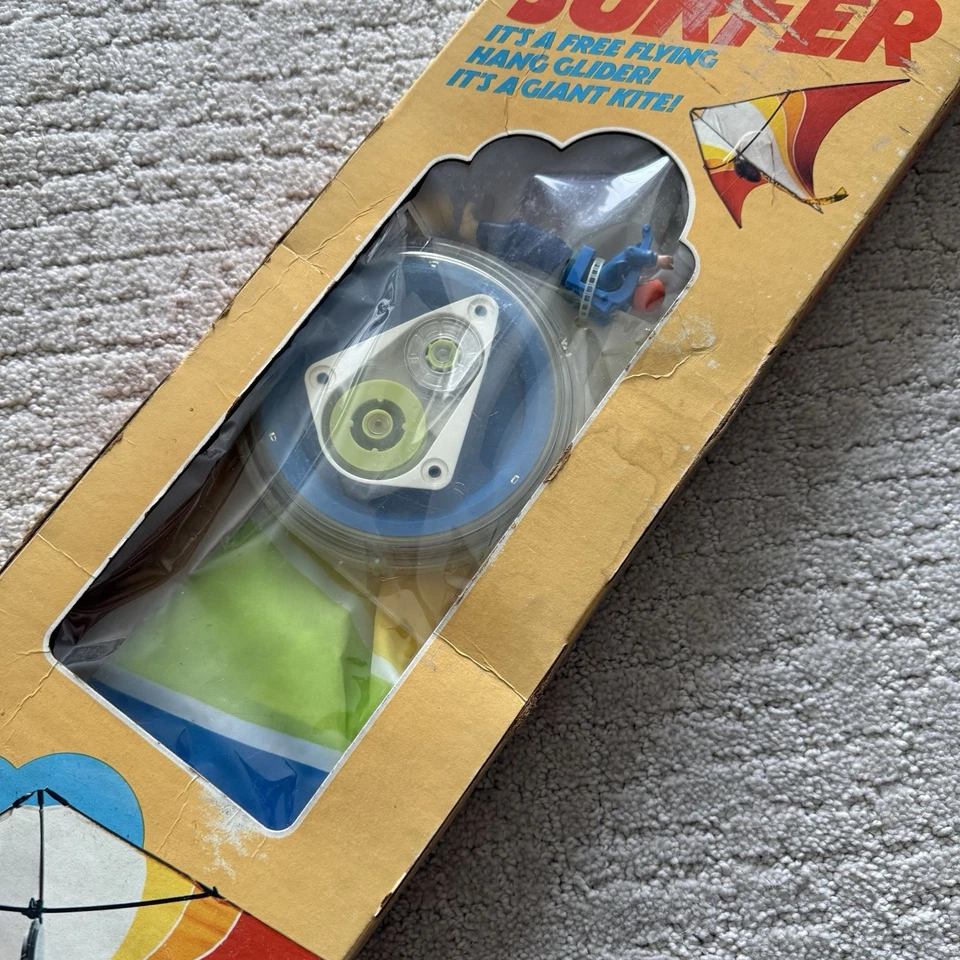 Cometa Fisher-Price Adventure People Sky Surfer #375 1978 de colección rara en caja Foto 2 de 4