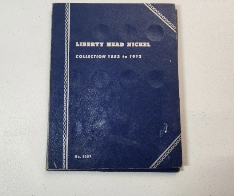 Whitman Liberty Head Nickel Coin Folder 1883-1913 $.85 FV SOME BETTER DATES