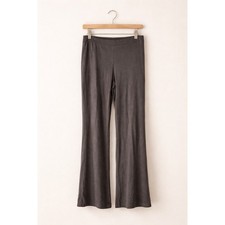 Uniqlo x Mame Kurogouchi Pants Large Dark Gray Flare Heattech Minimalist Staple