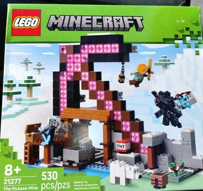 Minecraft Legos The Pickaxe Mine / NIB / 21277 | eBay