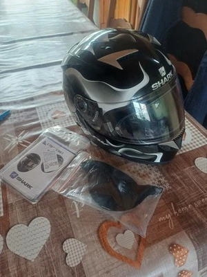 SHARK S900 C Pinlock Glow NOIR/ARGENT TAILLE L - Photo 1/4