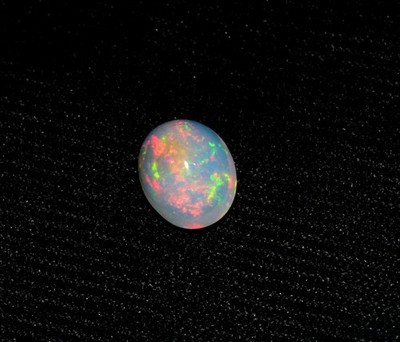 Natural Ethiopian Wello Fire Opal Cabochon Gemstone 7X9mm Loose AAA 03