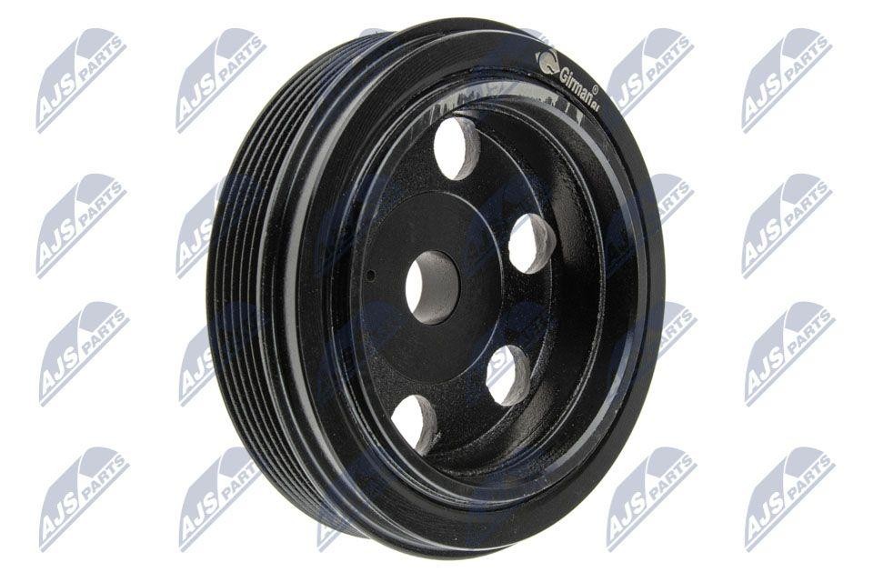 NTY Crankshaft Pulley Belt Pulley RKP-FT-010 5-Rib 6PK For Citroën Fiat Peugeot