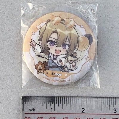 Luca Kaneshiro pin badge Luxiem Nijisanjien Ipstar US SHIPPING