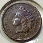 1889 Indian Head Cent - VF+ - Better Date, Diamonds Visible
