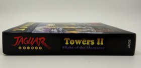 Original Telegames Release Atari Jaguar Towers 2 II CIB RPG Fast Free Shipping