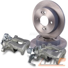 2x BREMSSCHEIBE Ø234 + 2x BREMSSATTEL HINTEN FÜR HYUNDAI I-10 BJ 13-19