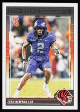Josh Newton Rookie Cincinnati Bengals 2024 Score NFL Football RC