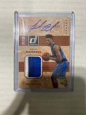 Justin Anderson 2015-16 Donruss Basketball Rookie Signatures #RMS-JA RPA #/25