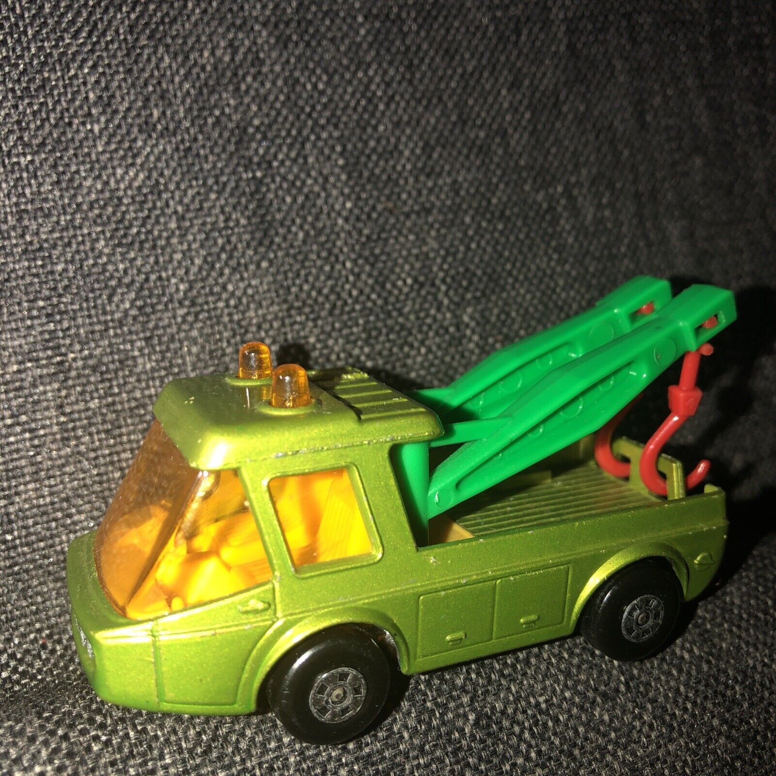 Vintage 1972 Matchbox Superfast No. 74 Toe Joe Tow Truck Die-cast Lesney Product