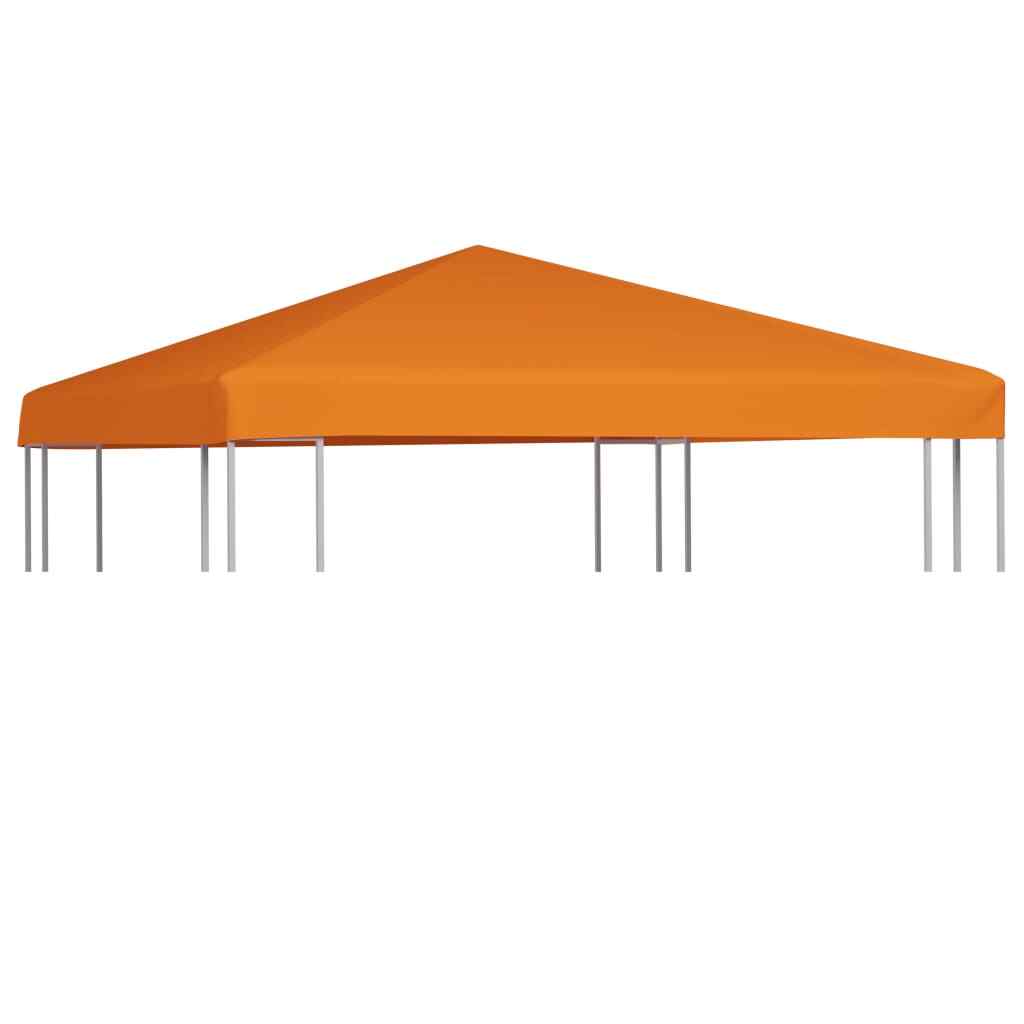 vidaXL Gazebo Top Cover 310 g/m虏 3x3 m Orange