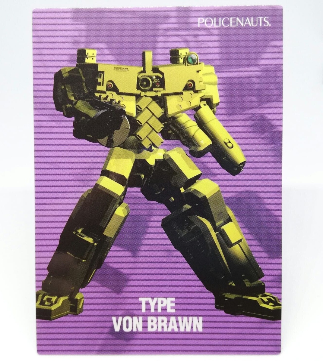 076 Type Von Brawn Card POLICENAUTS KONAMI HIDEO KOJIMA 1994 1988