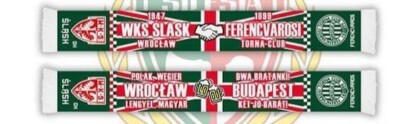 WKS SLASK WROCLAW FERENCVAROS TC BUDAPEST Football Scarf OK EBay wks-slask-wroclaw-ferencvaros-tc-budapest-football-scarf-ok-ebay