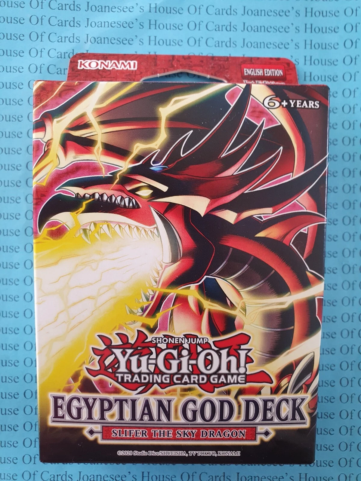 Egyptian God Deck- Slifer the Sky Dragon