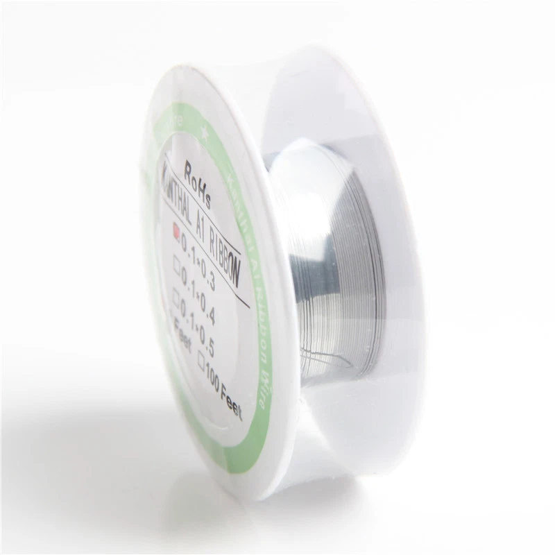 1x Rolle KA1 RIBBON Wickeldraht Selbstwickler Draht Verdampfer, A23-2 - Bild 2 von 2