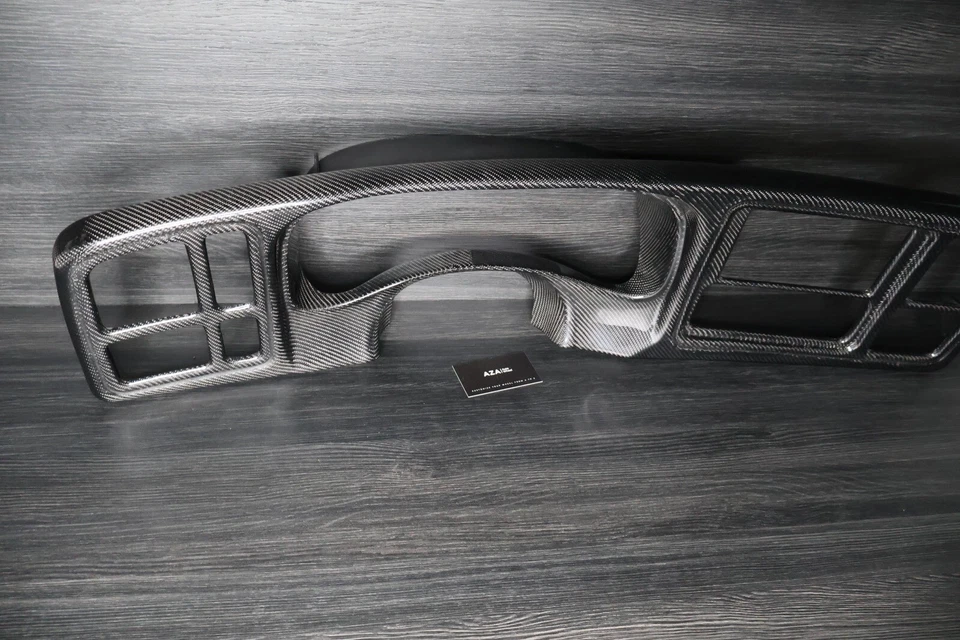 GMC Sierra Chevrolet Silverado Tahoe 1999-2007 bisel de tablero fibra de carbono 2 din Foto 3 de 4