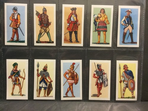 1962 Barratt Warriors Through the Ages Set of 25 Cards Sku34S - Picture 4 of 7