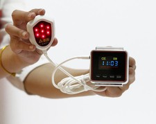 18 Diodes Pain Relief Dr.Wrist Watch Cold Laser Therapy High Blood Pressure