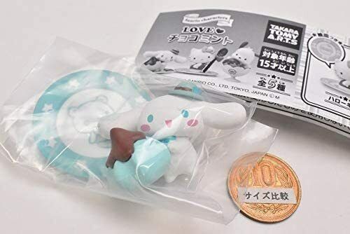 Colección de mini figuras Gashapon Sanrio Character Meets Chocolate Mint - Juego de 5 - Imagen 8 de 11
